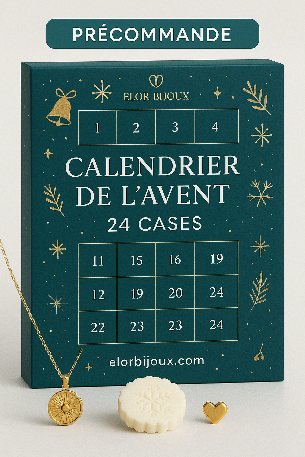 Calendrier de l’Avent Elor Bijoux – Édition 2025